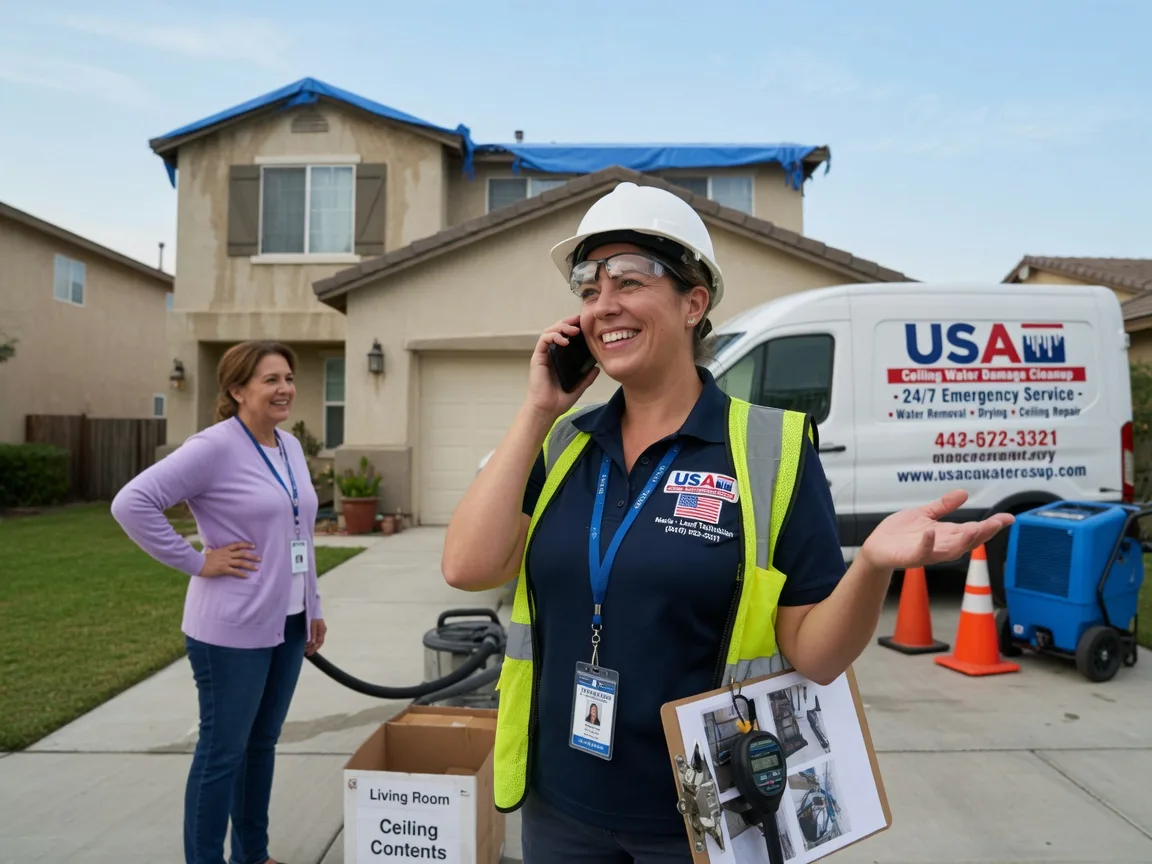 Ceiling Water Damage Restoration Simms, TX FAQs