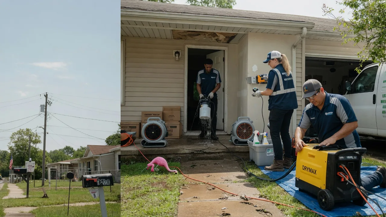 Storm Damage Water Removal in Simms, TX near me